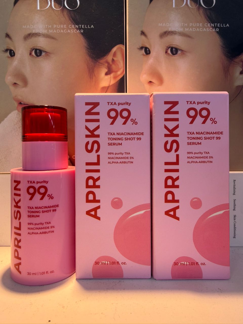 🔘 APRILSKIN TXA Niacinamide Toning Shot 99 Serum